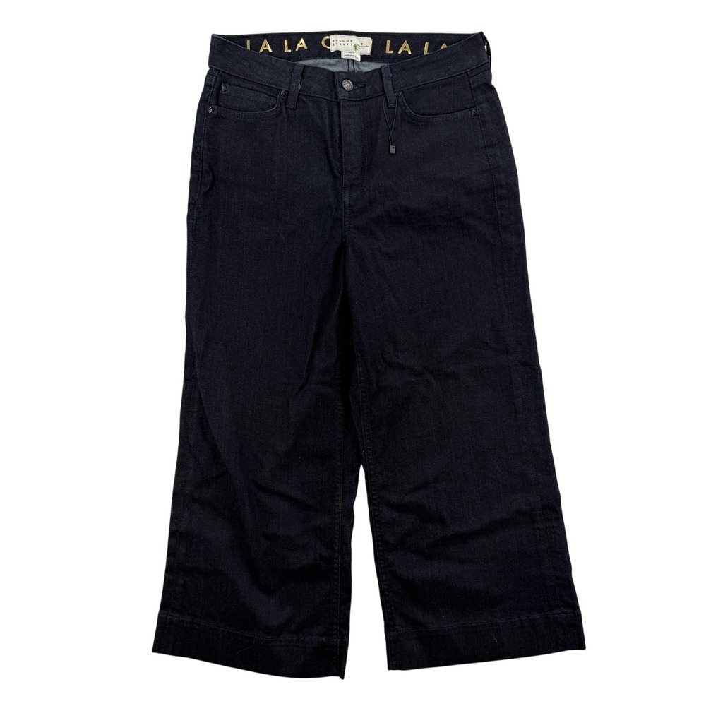 Kate Spade Broome Street Jeans Womens 27 Dark Rinse Cropped Ooh La‎ La Made USA